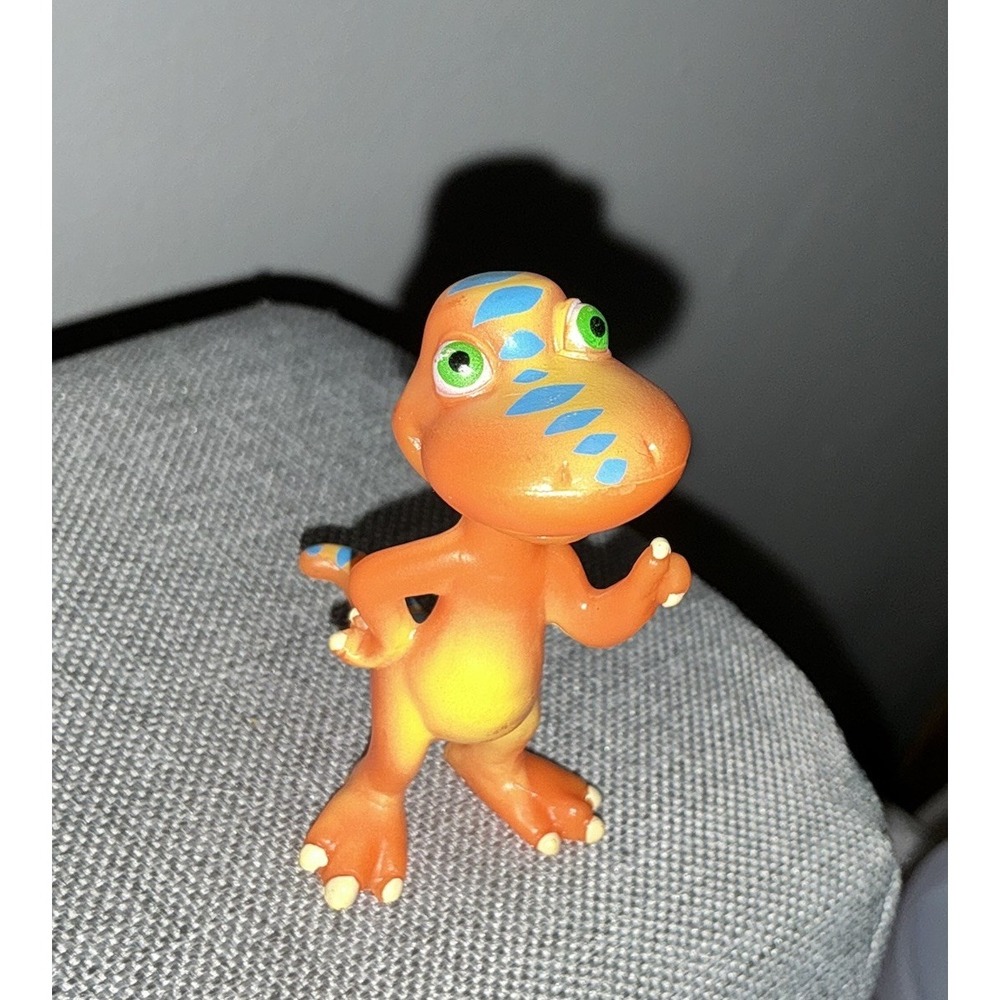 Buddy T-Rex Orange Dinosaur Train Henson 2010 Learning Curve Mini Figure 2" PBS